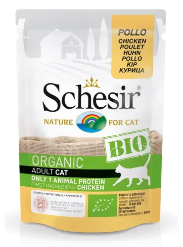 Schesir Cat Bio Pollo 85gr
