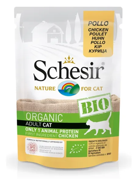 Schesir Cat Bio Pollo 85gr