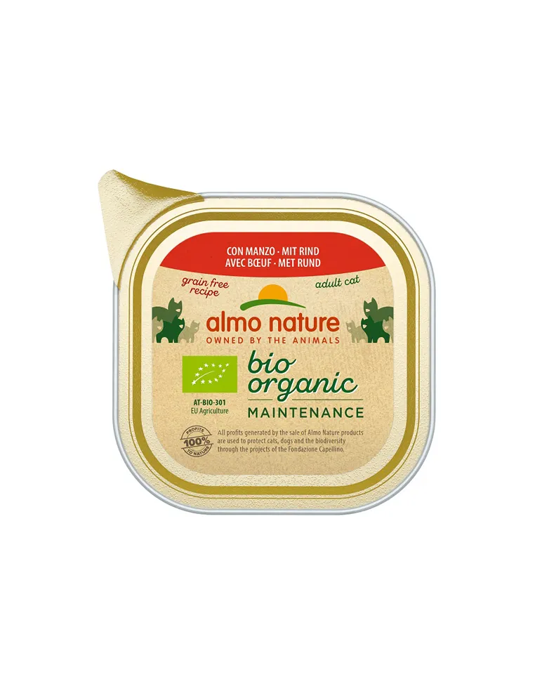 Almo Cat Biorganic 85 Gr Manzo