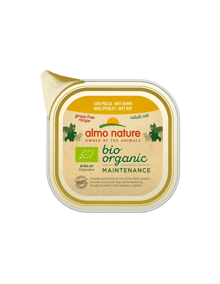 Almo Cat Biorganic 85 Gr Pollo