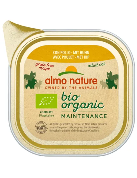 Almo Cat Biorganic 85 Gr Pollo