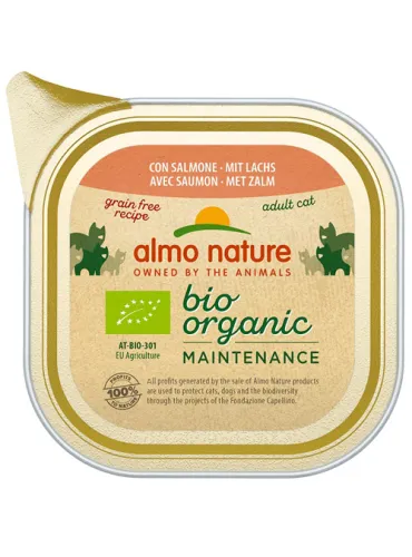 Almo Cat Biorganic 85 Gr Salmone