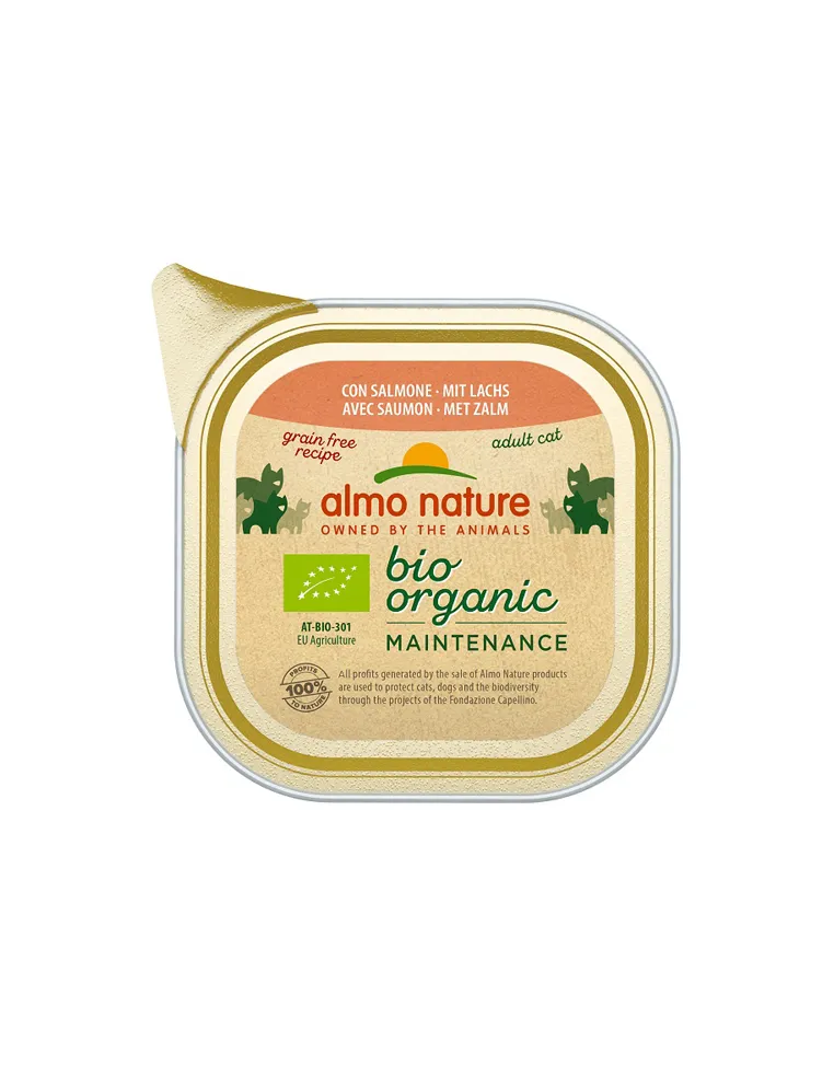 Almo Cat Biorganic 85 Gr Salmone