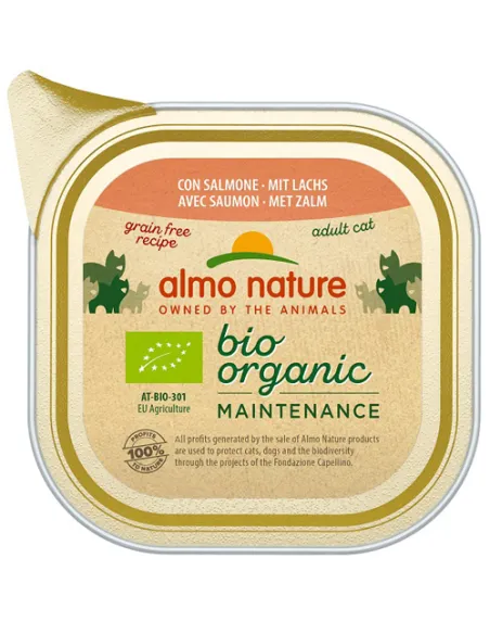 Almo Cat Biorganic 85 Gr Salmone Almo Cat Biorganic 85 Gr Salmone
