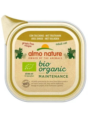 Almo Cat Biorganic 85 Gr Tacchino