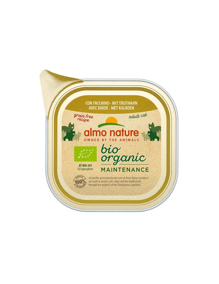Almo Cat Biorganic 85 Gr Tacchino