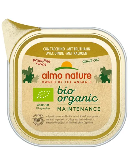 Almo Cat Biorganic 85 Gr Tacchino