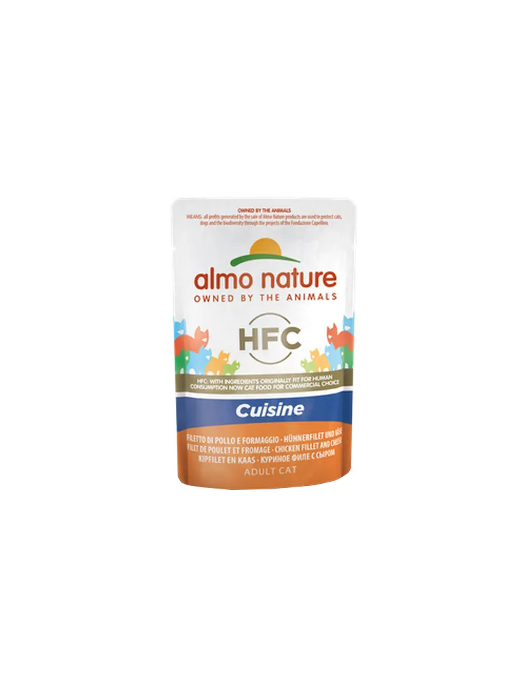 Almo Cat Cuisine 55 Gr Filetto Di Pollo E Formaggio