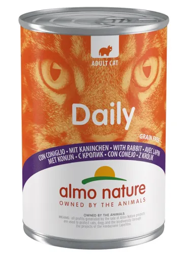 Almo Cat Daily Menu 400 Gr Coniglio