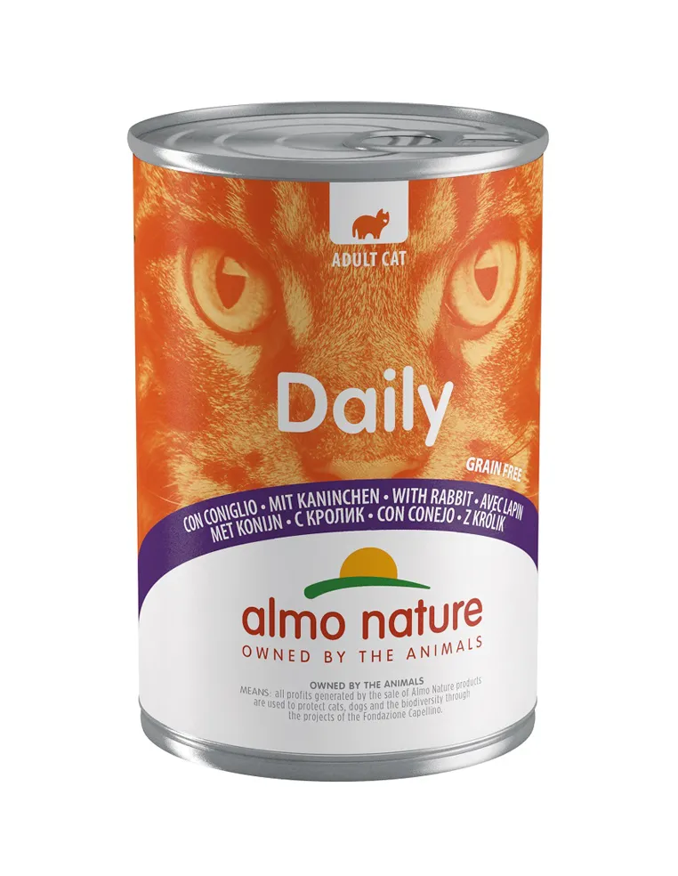 Almo Cat Daily Menu 400 Gr Coniglio