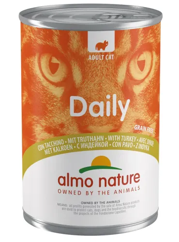 Almo Cat Daily Menu 400 Gr Tacchino