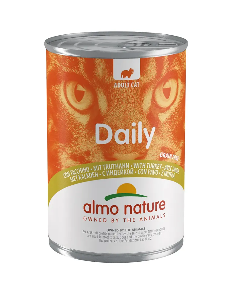 Almo Cat Daily Menu 400 Gr Tacchino