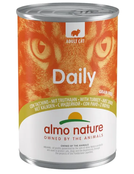Almo Cat Daily Menu 400 Gr Tacchino