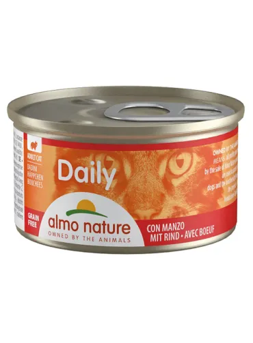 Almo Cat Daily Menu 85 Gr Dadini Manzo