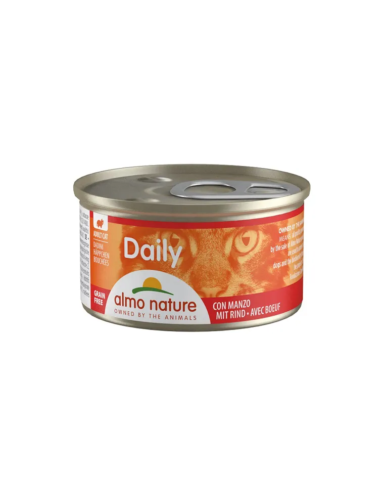 Almo Cat Daily Menu 85 Gr Dadini Manzo