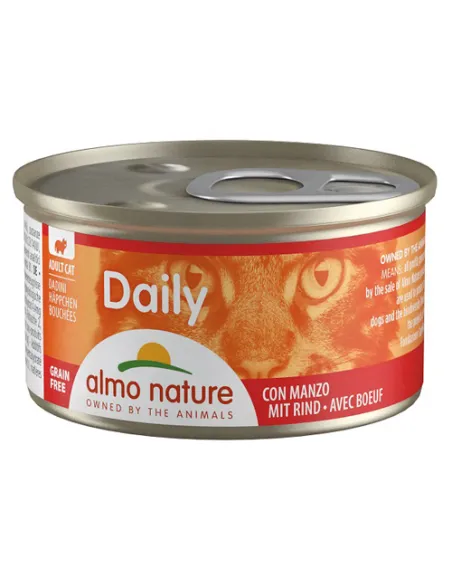 Almo Cat Daily Menu 85 Gr Dadini Manzo Almo Cat Daily Menu 85 Gr Dadini Manzo