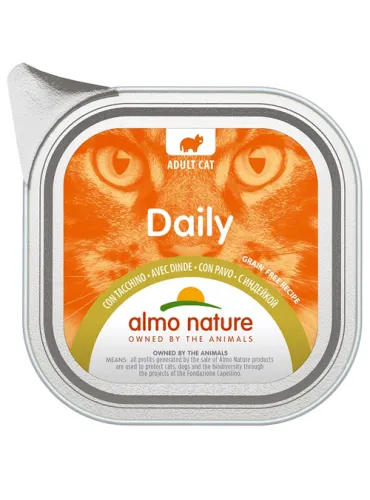 Almo Cat Daily Menu 85 Gr Dadini Tacchino E Anatra