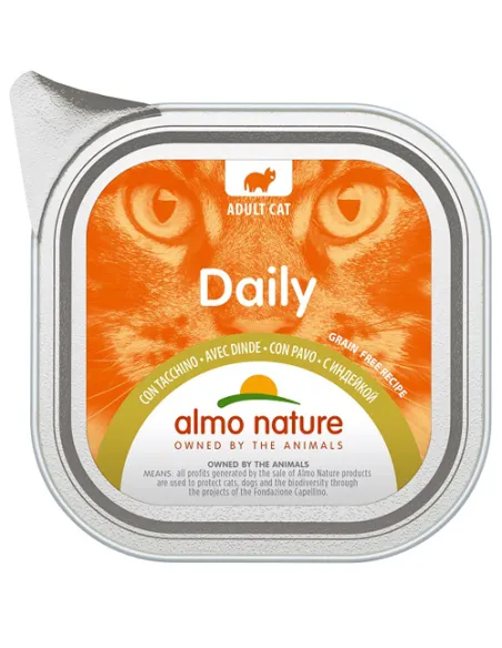 Almo Cat Daily Menu 85 Gr Dadini Tacchino E Anatra Almo Cat Daily Menu 85 Gr Dadini Tacchino E Anatra