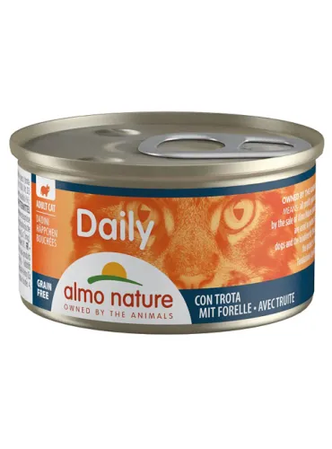 Almo Cat Daily Menu 85 Gr Dadini Trota