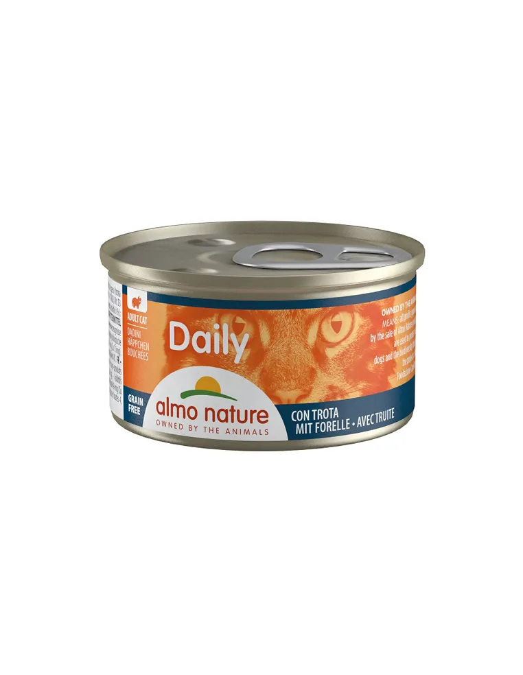 Almo Cat Daily Menu 85 Gr Dadini Trota