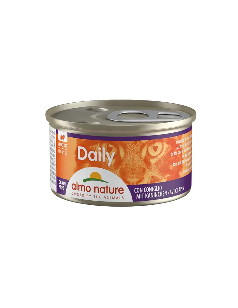 Almo Cat Daily Menu 85 Gr Mousse Coniglio