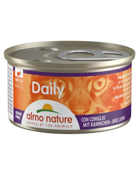 Almo Cat Daily Menu 85 Gr Mousse Coniglio
