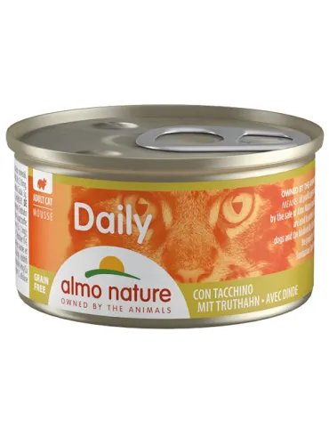 Almo Cat Daily Menu 85 Gr Mousse Tacchino