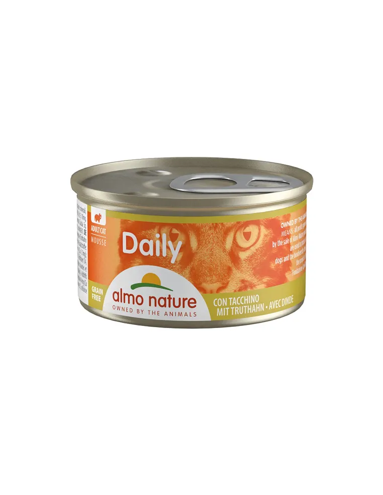 Almo Cat Daily Menu 85 Gr Mousse Tacchino