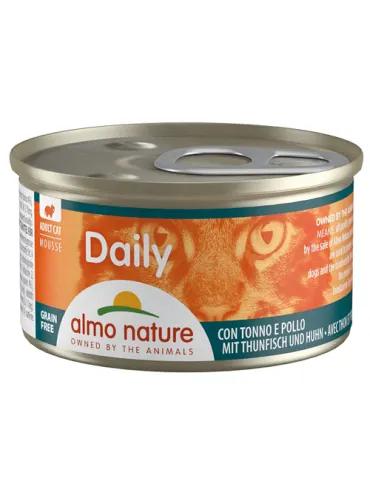 Almo Cat Daily Menu 85 Gr Mousse Tonno E Pollo