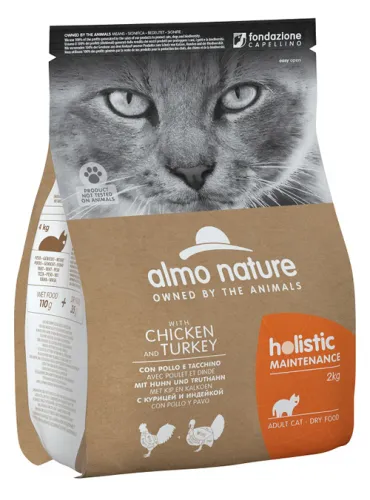 Almo Cat Holistic 2 Kg Pollo E Tacchino