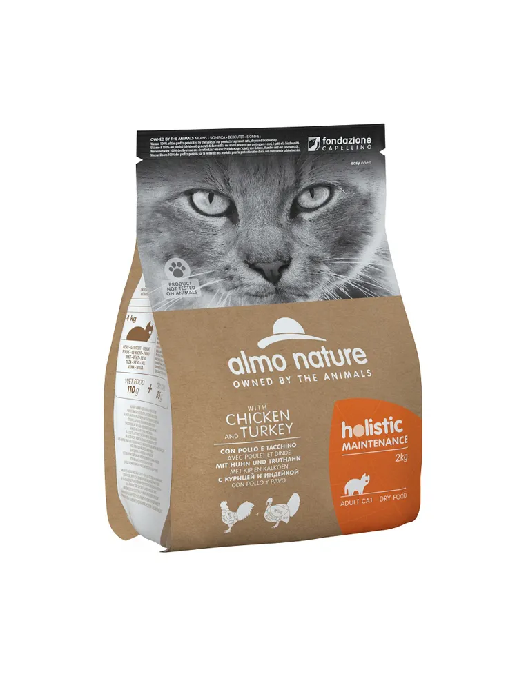 Almo Cat Holistic 2 Kg Pollo E Tacchino