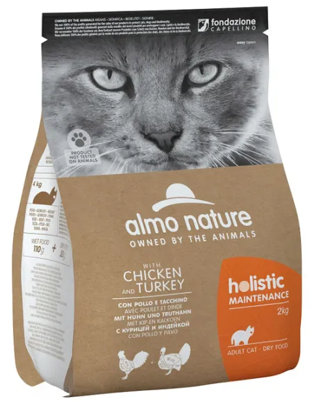 Almo Cat Holistic 2 Kg Pollo E Tacchino