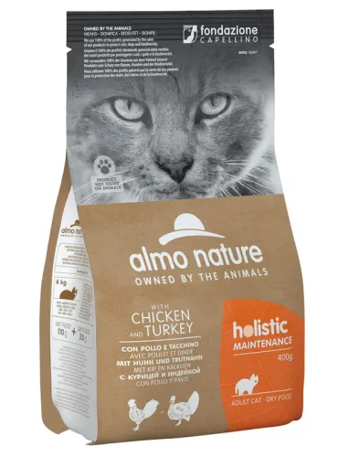 Almo Cat Holistic 400 Gr Pollo E Tacchino