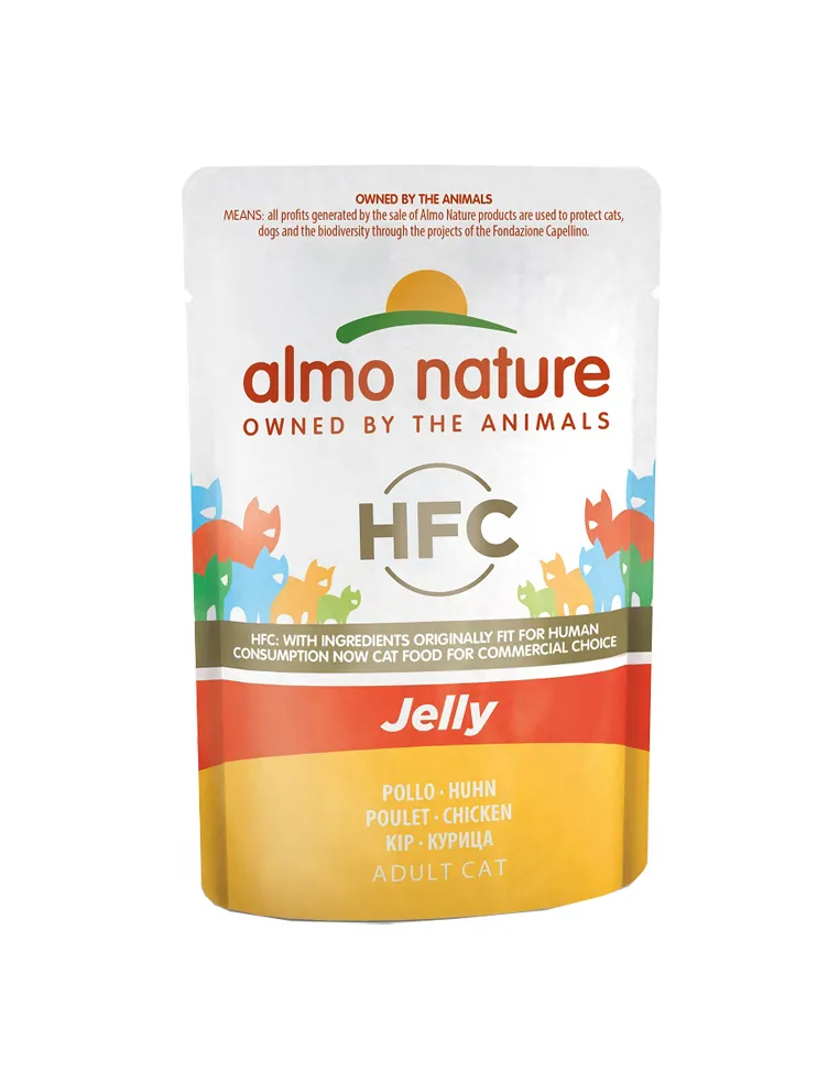 Almo Cat Jelly 55 Gr Pollo