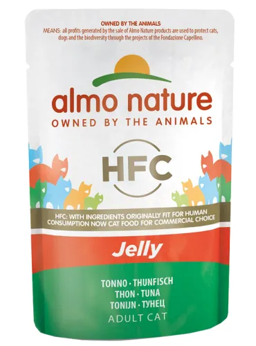 Almo Cat Jelly 55 Gr Tonno