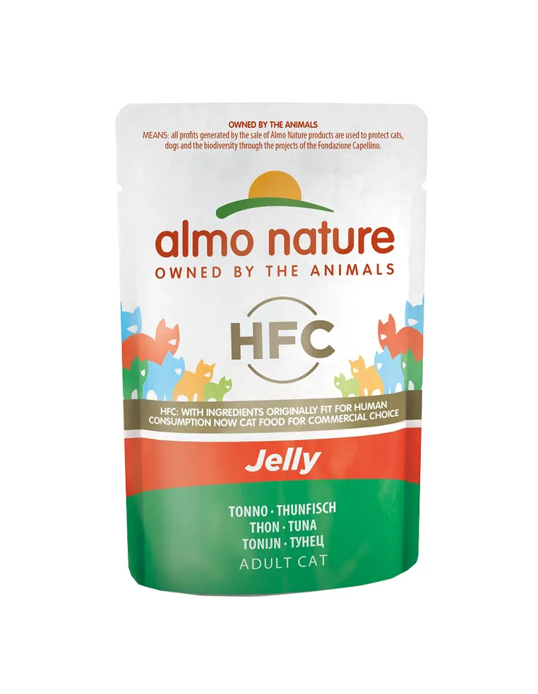 Almo Cat Jelly 55 Gr Tonno