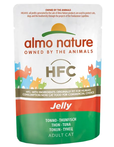 Almo Cat Jelly 55 Gr Tonno