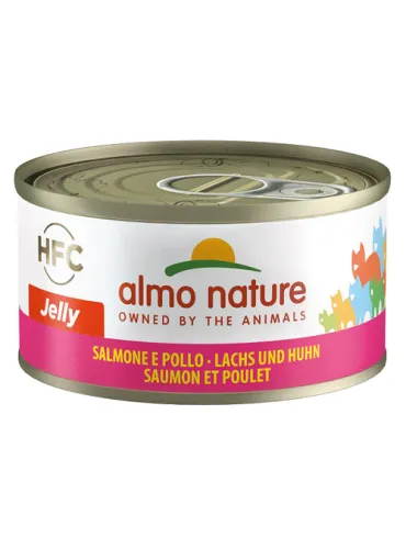 Almo Cat Jelly 70 Gr Salmone E Pollo