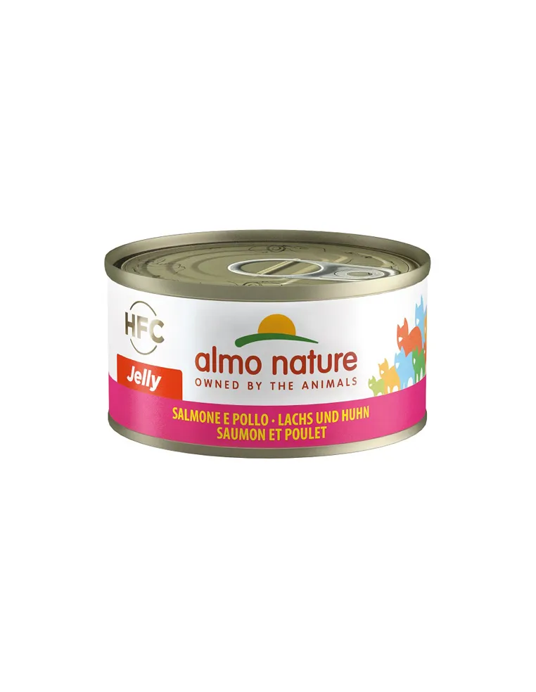 Almo Cat Jelly 70 Gr Salmone E Pollo