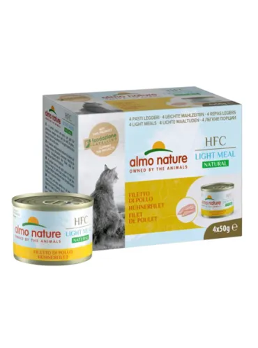 Almo Cat Light Meal 4 X 50 G Filetto Di Pollo