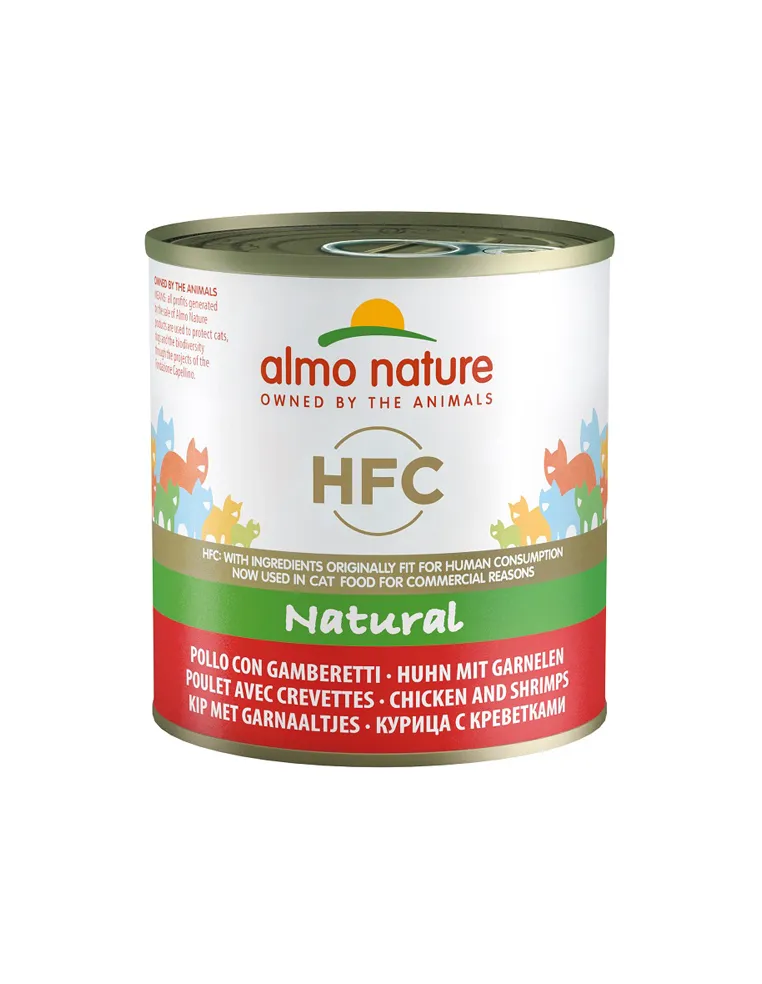 Almo Cat Nature 280 Gr Pollo E Gamberetti