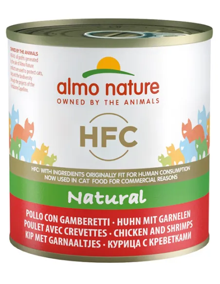 Almo Cat Nature 280 Gr Pollo E Gamberetti