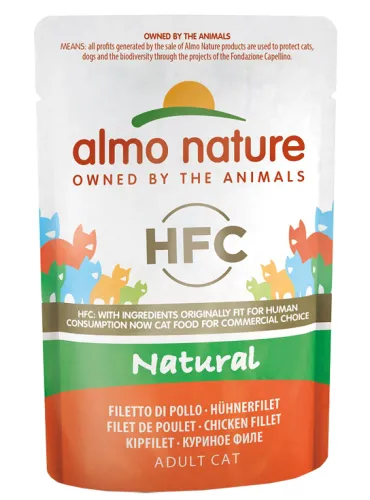 Almo Cat Nature 55 Gr Filetto Di Pollo