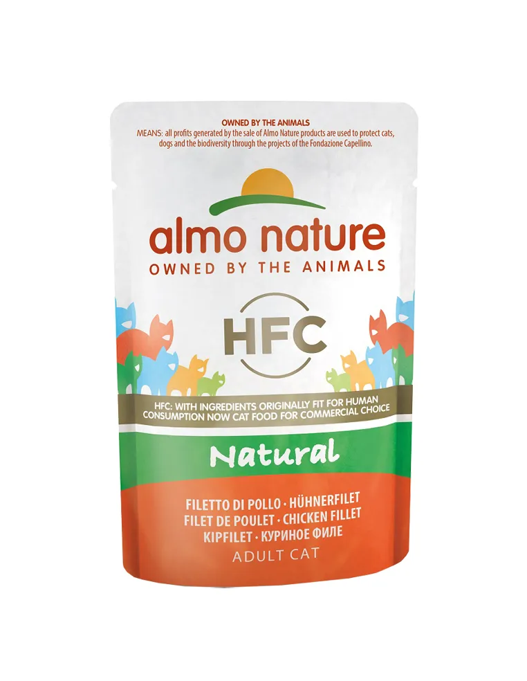 Almo Cat Nature 55 Gr Filetto Di Pollo