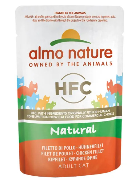 Almo Cat Nature 55 Gr Filetto Di Pollo