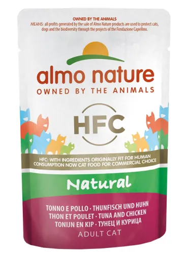 Almo Cat Nature 55 Gr Tonno E Pollo