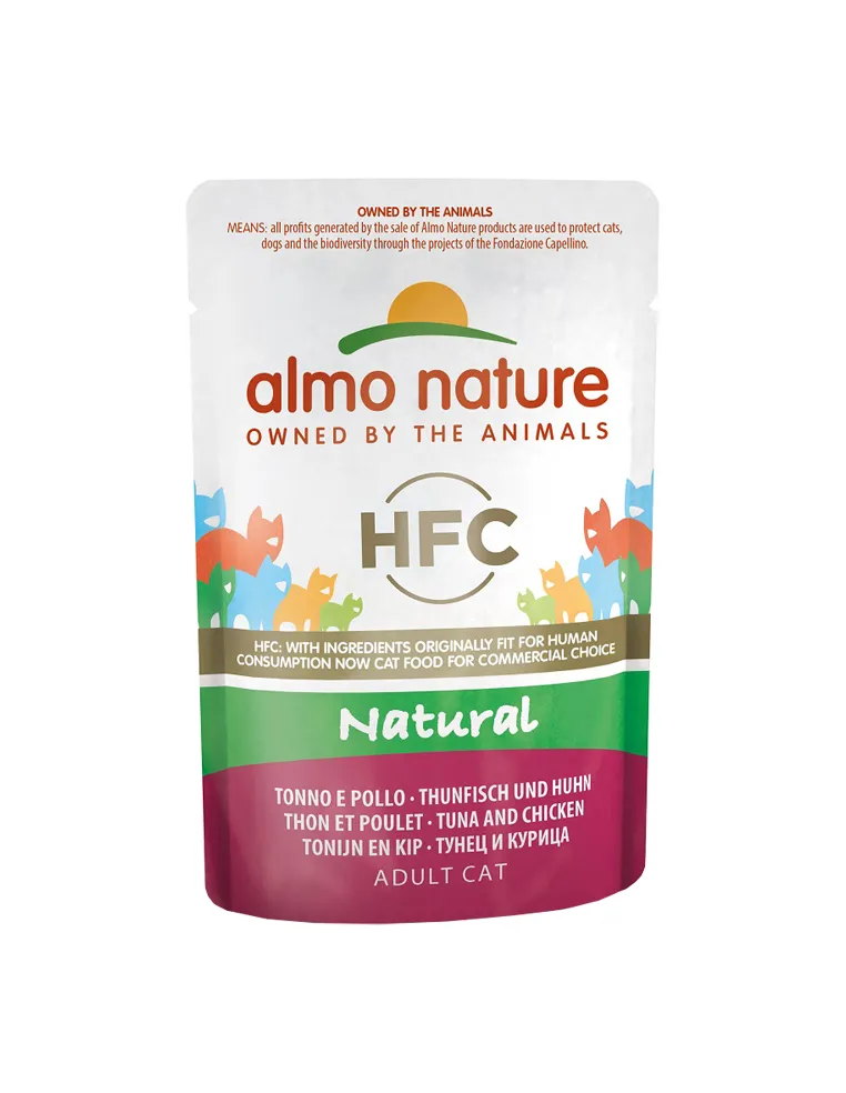 Almo Cat Nature 55 Gr Tonno E Pollo
