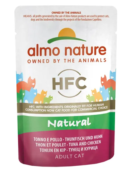 Almo Cat Nature 55 Gr Tonno E Pollo