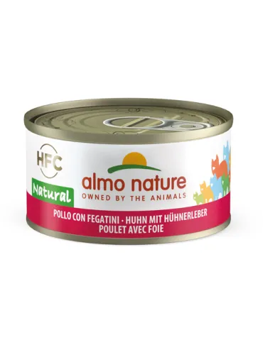 Almo Cat Nature 70 Gr Pollo E Fegatini