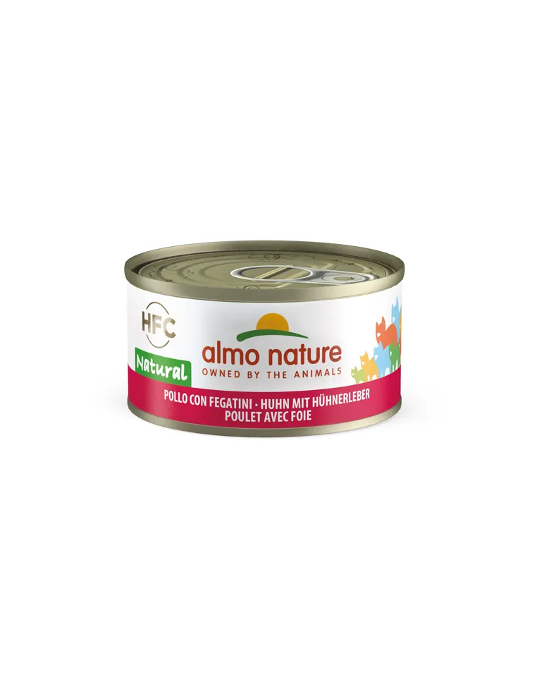 Almo Cat Nature 70 Gr Pollo E Fegatini